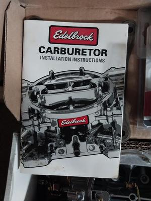 NEW CARBURETOR