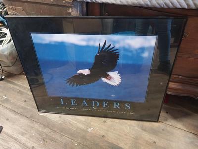 TWO FRAMED POSTERS