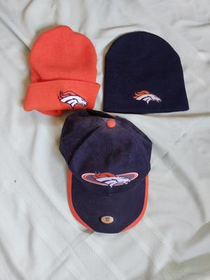 BRONCOS HATS AND CAP