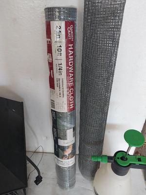 BUG ZAPPER-CHICKEN WIRE-SPRAYER AND MORE