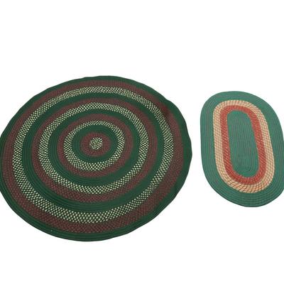 470 Braided Rugs 6'2" & 2'10" x 4'4"