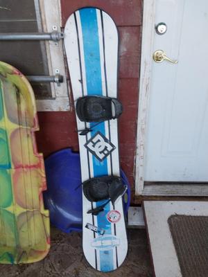 SLEDS AND SNOWBOARD