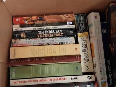 BOX OF BOOKS