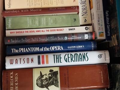 BOX OF BOOKS