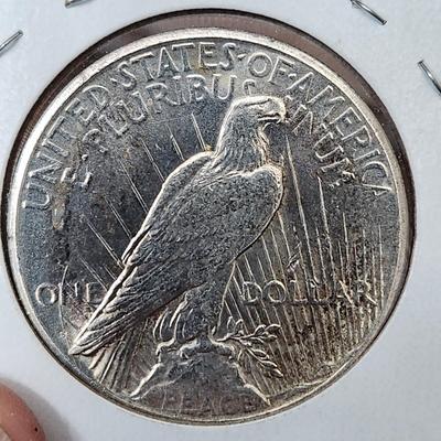 1922 S Peace Dollar Coin Silver