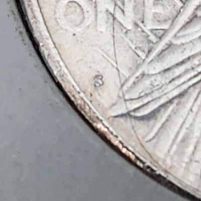 1922 S Peace Dollar Coin Silver