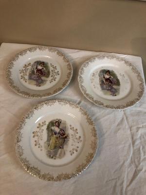 Sale Photo Thumbnail #100: Z.S. & Co Bavaria porcelain plates late 1800’s
