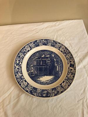 Sale Photo Thumbnail #106: Vincennes, IN commemorative plate