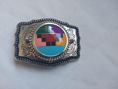 LADIES WESTERN STYLE WALLET AND BELT BUCKLES