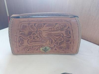 LADIES WESTERN STYLE WALLET AND BELT BUCKLES