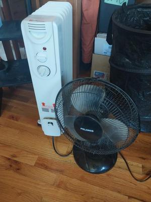 ELECTRIC PORTABLE HEATER AND TABLE FAN