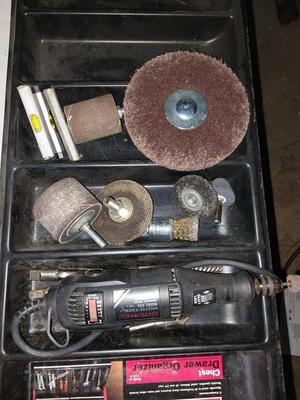 DREMEL AND BRUSH ATTACHMENTS
