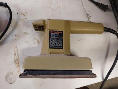 CRAFTSMAN SAW AND BLACK&DECKER FINISHING SANDER