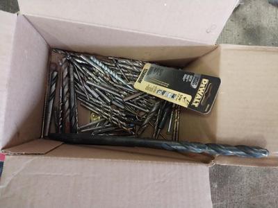 NICE ASSORTMENT OF DRILL BITS AND DRILLS