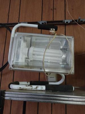 TWO WORKSHOP LIGHTS