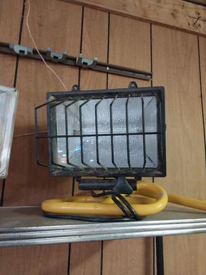 TWO WORKSHOP LIGHTS