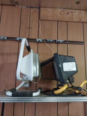 TWO WORKSHOP LIGHTS