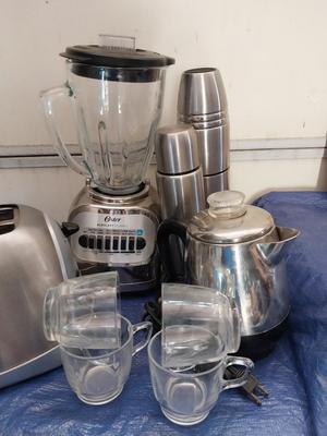 vintage toaster-blender-percolator