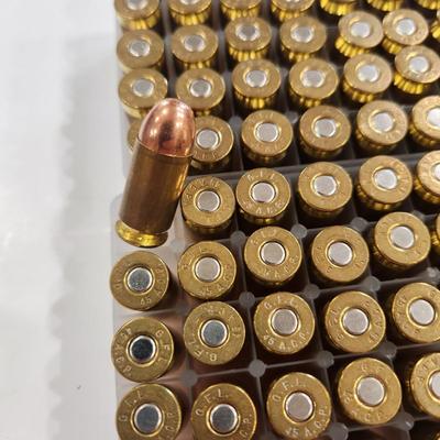 2 Boxes Fiocchi 45 Auto Ammo 100 Rounds total