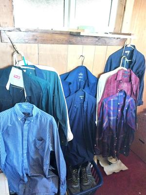 MENS LONG SLEEVE BUTTON DOWN SHIRTS