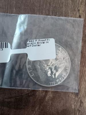 1962-P Franklin halve Proof