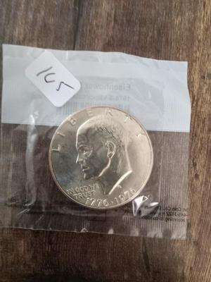 Eisenhower 1976-s silver clad $1.00