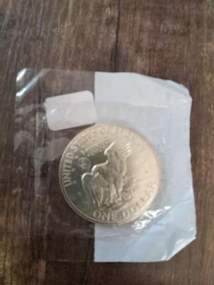 Eisenhower 1971s uncirculated silver clad $1.00