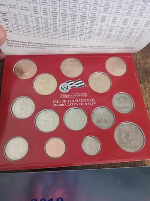 2010 uncirculated coin set