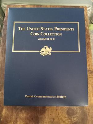 US PRESIDENT COIN COLLECTION 22 TOTAL