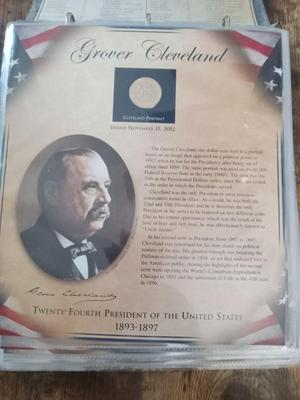 US PRESIDENT COIN COLLECTION 22 TOTAL