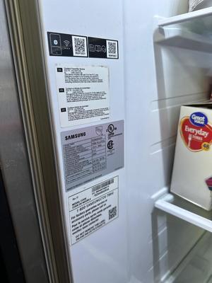 Appliances - Samsung refrigerator