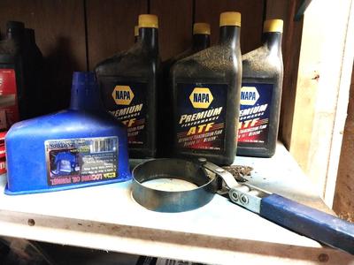 PTRMIUM ATF-OIL FILTER REMONER AND FUNNEL