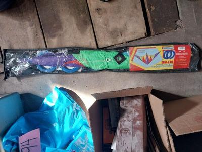 NERF GUNS AND NEW KITE