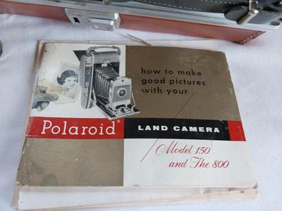 TWO VINTAGE CAMERAS-POLAROID LAND & REVERE