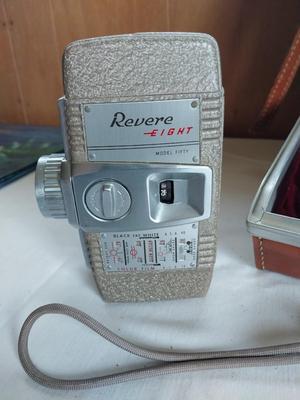 TWO VINTAGE CAMERAS-POLAROID LAND & REVERE