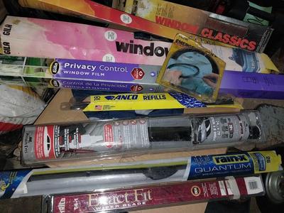 WIPERBLADES AND WINDOW FILM