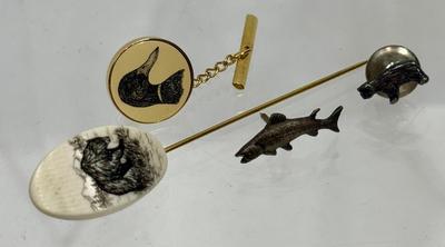 Sale Photo Thumbnail #176: Includes a duck head image, a salmon, and a bear.
