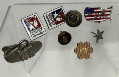 Sale Photo Thumbnail #122: See photo for what's included. Gold 25year pin is 1/10 10K gold.