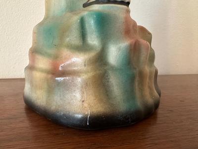 Vintage Figural Ceramic Lamp (See Details)