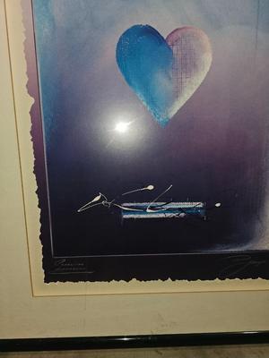 Sale Photo Thumbnail #218: Professionally Framed Signed Art | Beautiful Piece