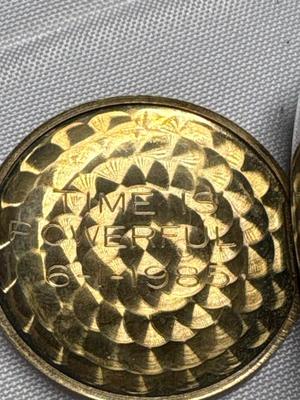 Sale Photo Thumbnail #106: Inscribed time is powerful.
