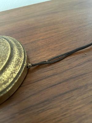 Vintage Brass Student Lamp with Double Glass Chimney Shades