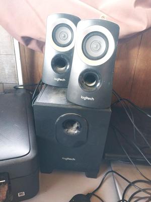 EPSON PRINTER AND LOGITECH SPEAKERS