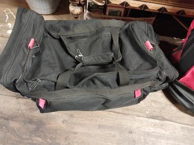 LARGE MALBORO BACKPACK AND LARGE DUFFLEBAG
