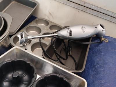 BAKING PANS-MIXING BOWLS AND BISTRO MIXER