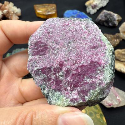 Raw Emerald, Ruby, Aragonite and More (B1-BM)