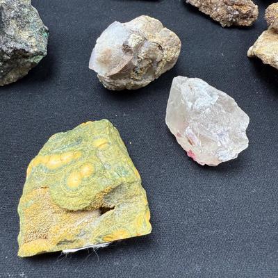Raw Emerald, Ruby, Aragonite and More (B1-BM)