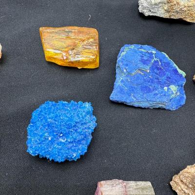 Raw Emerald, Ruby, Aragonite and More (B1-BM)