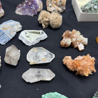 Raw Emerald, Ruby, Aragonite and More (B1-BM)