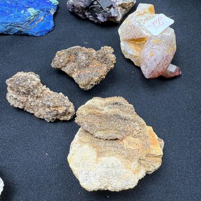 Raw Emerald, Ruby, Aragonite and More (B1-BM)